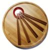 JB Home Collection 4516, Japanese Style 5 Pair Reusable Hardwood Chopsticks (1) view 2