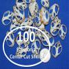 Salty Pelican 100 ~ Small Center Cut Seashells Babylonia, DIY Seashell Jewelry Crafts, 1 inch to 1 1/2 inch, CS-2 view 1