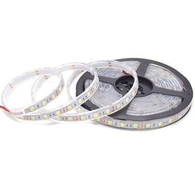 BSOD Outdoor LED Strip Lights Waterproof,IP68 Led Strip 12v Boat Underwater Lights 16.4ft 5050 SMD 300 Led Tube Flexible 5050 White Rope Light for Swimming Pool Boat Fish Tank