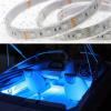 BSOD Outdoor LED Strip Lights Waterproof,IP68 Led Strip 12v Boat Underwater Lights 16.4ft 5050 SMD 300 Led Tube Flexible 5050 White Rope Light for Swimming Pool Boat Fish Tank view 3
