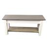 Ezekiel and Stearns Cottage Bench with Shelf (60) view 1