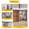 8-209-4 Bypass Floor Guide Adjustable Gray - Pack of 4 view 4