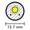 Brilliant Brand Lighting Warm White LED Rope Light - 120 Volt - Custom Cut - 32.8 Feet view 3