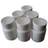 12 PCS 150 ML 5 OZ Plastic White Bottles Empty Container with Screw Cap Solid Powder Case Refillable Storage Holder Sample Jar for Dispense Different Items view 1