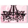 The Oliver Gal Artist Co. Fashion and Glam Wall Art Canvas Prints 'Rosa y Negro' Home Dcor 30" x 20" Pink, Black view 1