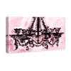 The Oliver Gal Artist Co. Fashion and Glam Wall Art Canvas Prints 'Rosa y Negro' Home Dcor 30" x 20" Pink, Black view 2