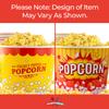 Greaseproof, Retro 85oz Popcorn Buckets 12 Pack. Durable Pop Corn Tubs in Red Yellow. Large Disposable Containers Perfect For Movie Night, Theme Party, Theater, Carnivals & Fundraisers view 2