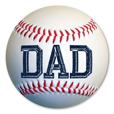 Magnet America Baseball Dad Magnet is 5.75" x 5.75" Made for Vehicles and Refrigerators