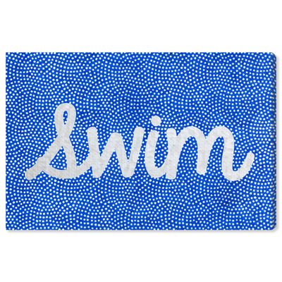 The Oliver Gal Artist Co. Nautical and Coastal Wall Art Canvas Prints 'Swim Dots' Home Dcor