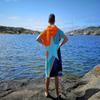 TEAM MAGNUS Hooded Beach Towel for Kids up to 5'6" - surf Poncho for Boys and Girls (37 in x 24 in) - Kids' Bath Towels with Hoods in 4 Cool Designs view 4