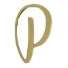 Pigeon Fleet DIY Door Address Sign Decorative House Numbers and Letters, Letter P view 1