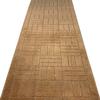 20 ft Extra Long Non-Slip Brownish Beige Hallway Kitchen Runner Rug, 2'2" X 20' Washable Carpet Runner Rugs-Rubber Backed, Custom Size Floor Mat for Stairs Bedroom Bathroom Entryway view 3