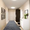 28 FT Long Non Slip Washable Carpet Runner Rug with Rubber Backing, Custom Floor Mat for Kitchen Hallway Stairs Bedroom Bathroom Entry, Scroll Anthracite Grey, Your Choice of Length view 2
