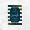 Graduation Party Invitation | Navy and Gold | Graduation Announcement | Graduation Invitation | Class of 2020 | College | High School view 3