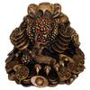 10" Big Feng Shui Money Frog 3-Legged Toad w/Red Gem in Its Mouth to Bring Wealth view 2