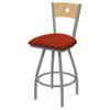 Holland Bar Stool Co. XL 830 Voltaire Swivel Bar Stool, Graph Poppy view 1