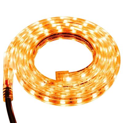 Brilliant Brand Lighting Yellow LED Strip Light - 120 Volt - High Output (SMD 5050) - Custom Cut - 4.92 Feet