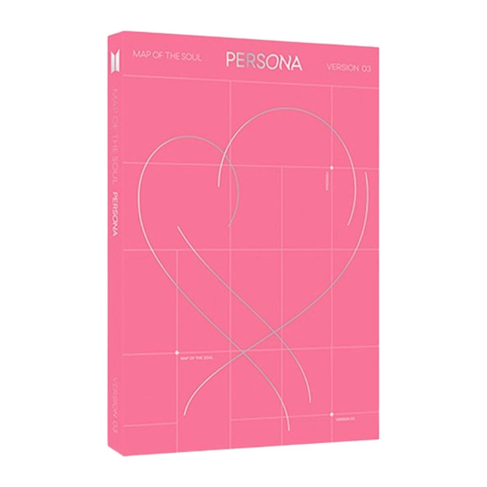 Bangtan Boys BigHit BTS MAP of The Soul : Persona CD+76p Photobook+20p Mini Book+1Photocard+1Postcard+1Photo Film+Folded Poster+Store Gift 8 Extra Photocards [3 ver.]