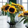 Napa Home & Garden Sunflower Arrangement in Vase 18" view 3