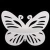 AUNMAS Butterfly Shape Floating Wall Shelves Storage Rack Household Storage Organizer Wall Mounted Home Decoration view 4