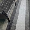 ORFA HOME Custom Length Hallway Runner Rug,Slip Resistant,Flower Grey, 26 Inch X 24 feet, Sold and Priced Per Foot view 1