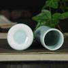 Panda Legends Ceramics Toothpick Dispenser Chinese Style Toothpick Holder for Home Restaurant, Light Green view 2