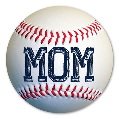 Magnet America Baseball Mom Magnet is 5.75" x 5.75" Made for Vehicles and Refrigerators
