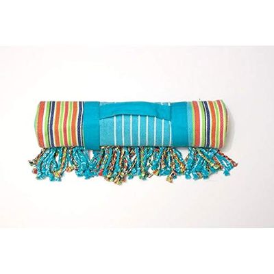 Over Heavy Fringe Blanket Cotton (Cancun)