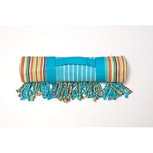 Over Heavy Fringe Blanket Cotton (Cancun)
