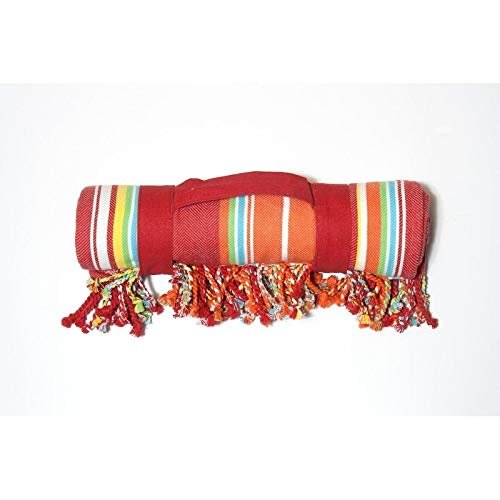 Over Heavy Fringe Blanket Cotton (Kismet)