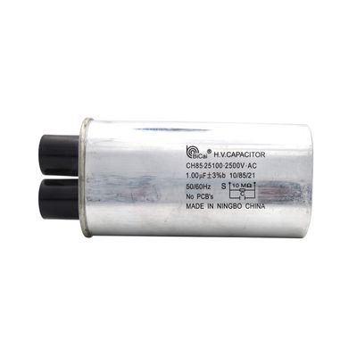 Industrial Microwave Oven High Voltage Capacitor CH85.25100.2500VAC 1.00 MFD uF Universal Compatible with 99% of Microwave Oven Brands NO PCBS