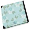 Darling Souvenir Blue Floral & Geometric Printed Wedding Guest Book Hardbound Cover Sign in Book Registry Scrapbook-9 x 12 Inches view 4