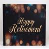 Darling Souvenir Black Blur Light Printed Hardbound Cover Personalized Guestbook for Retirement Party Guest Sign in Keepsake Book Registry-9 x 12 Inches view 3