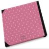Darling Souvenir Pink Hearts & Polka Dot Wedding Guestbook Hardbound Cover Printed Anniversary Wedding Guest Registry-9 x 12 Inches view 4