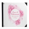 Darling Souvenir White Floral Frame Retirement Party Guestbook Hardbound Cover Personalized Printed Keepsake Memory Guest Registry-9 x 12 Inches view 1