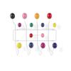 Classic Mid Century Hang it All Coat Rack, Modern Wall Mounted Hooks with Painted Solid Wooden Balls(Multi Colors Available) (Multicolor) view 1