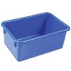 Kaplan Early Learning Vibrant Colored Storage Bin - Set of 5 - 5.25" x 12.25" x 8" - Blue view 2