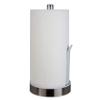 Kitchen Details Easy Tear Deluxe Paper Towel Holder Dispenser with Suspension Arm | Free Standing | Counter Top | Holds 1 Jumbo Roll | White view 1