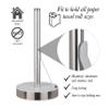 Kitchen Details Easy Tear Deluxe Paper Towel Holder Dispenser with Suspension Arm | Free Standing | Counter Top | Holds 1 Jumbo Roll | White view 2