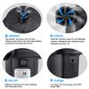 Air Pump for Air Mattress, Air Mattress Pump for Inflatables, Quick Fill Inflator Deflator Air Pump Perfect for Outdoor Camping Inflatable Boat Blow Up Pool Water Toy Car Air Bed view 2