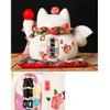 10'' Porcelain Lucky Cat Maneki Neko Feng Shui Cats [D5] view 2