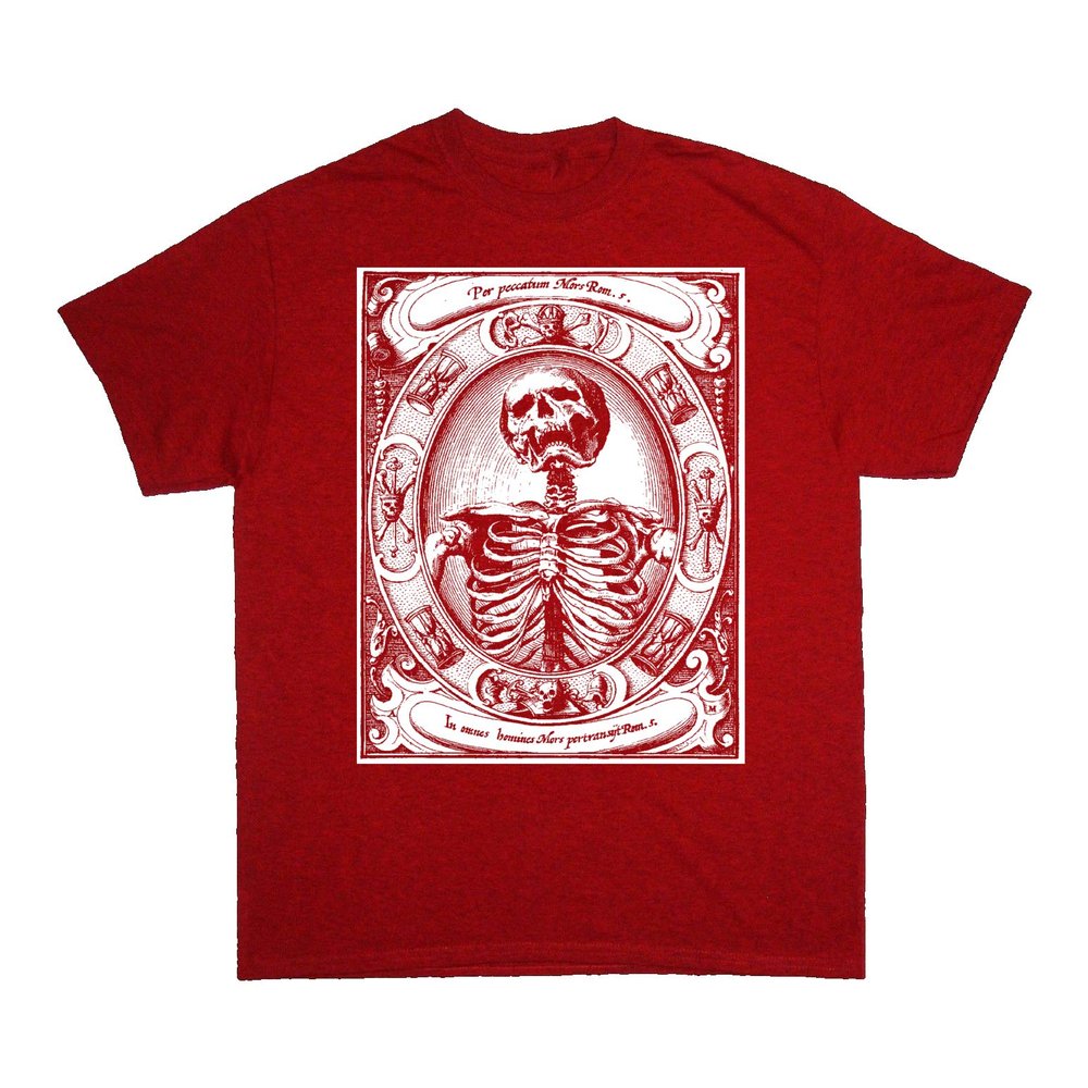 Chat Noir Memento Mori Shirt - Alexander Mair Remember Death Occult Skeleton Skull