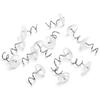 Akstore 60 Pcs Clear Bed Skirt Pins with Twist Pins for Upholstery, Slipcovers and Bedskirts view 3
