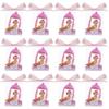 Mega Favors Keepsake Figurine 12 pcs Baby Girl Pacifier in Pink Bottle Frame | Awesome Decorations or Party Favors | for Pregnancy Announcements, Gender Reveals, Birthday and Special Celebrations view 3