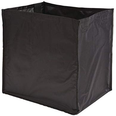 Hafele Hamper Replacement Bag - Synergy Collection - Nylon - Black (W 10 1/2" x D 12 1/16" x H 19 1/16")