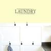 Sweetums Signatures Laundry Wall Decal 36" Wide x 8.5" Tall Navy Blue view 3