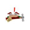 3D Personalized Our First Christmas Ornament 2025 | Custom Elf Couple Ornaments Hats Santa Helpers Couples Ornament 2025 Family of 2 Unique for a Couple Ornaments Couples Unique Gifts view 2