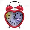 Monique 3in Loud Twin Bell Alarm Clock Silent Analog Quartz Nightlight Clock for Heavy Sleepers view 2
