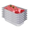 Hakka 1/3 Size Hotel Pans 2.5inch Deep Stainless Steel Small Steam Table Pans 6Pack Commercial Gastronorm Catering Food containers for Restaurant, Hotel, Buffet,Party view 1