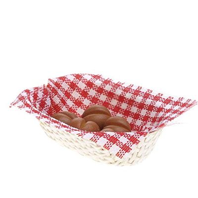 Factory Direct Craft Miniature Basket of Dinner Rolls | 6 Pieces